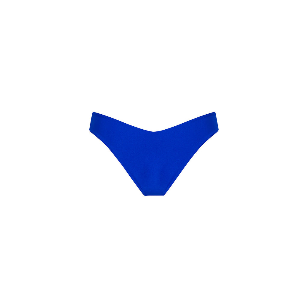 Cheeky V Bikini Bottom - Blue Lagoon