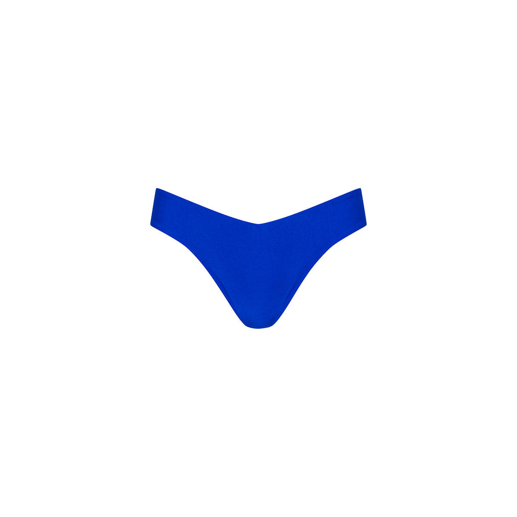 Cheeky V Bikini Bottom - Blue Lagoon