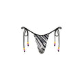 Micro Thong Tie Side Bikini Bottom - Wild Honey