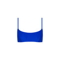 Invisible Underwire Crop Bikini Top - Blue Lagoon