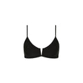 Bind Slim V Crop Bikini Top - Twilight Black