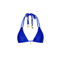 Halter Bralette Bikini Top - Blue Lagoon