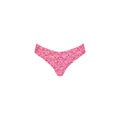 Lettuce Frill Thong Bikini Bottom - Gelato Bloom