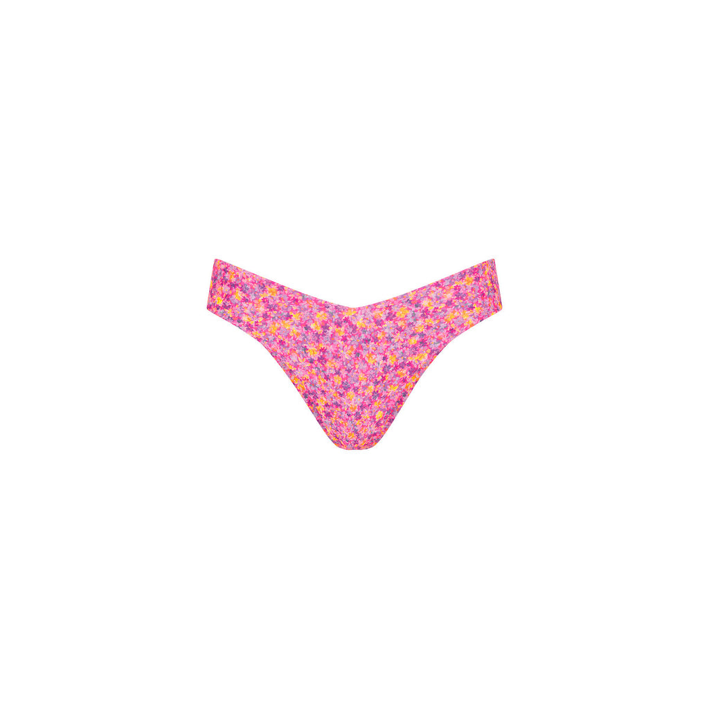 Cheeky V Bikini Bottom - Gelato Bloom