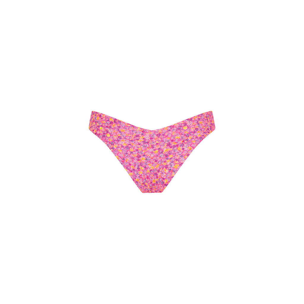 Cheeky V Bikini Bottom - Gelato Bloom