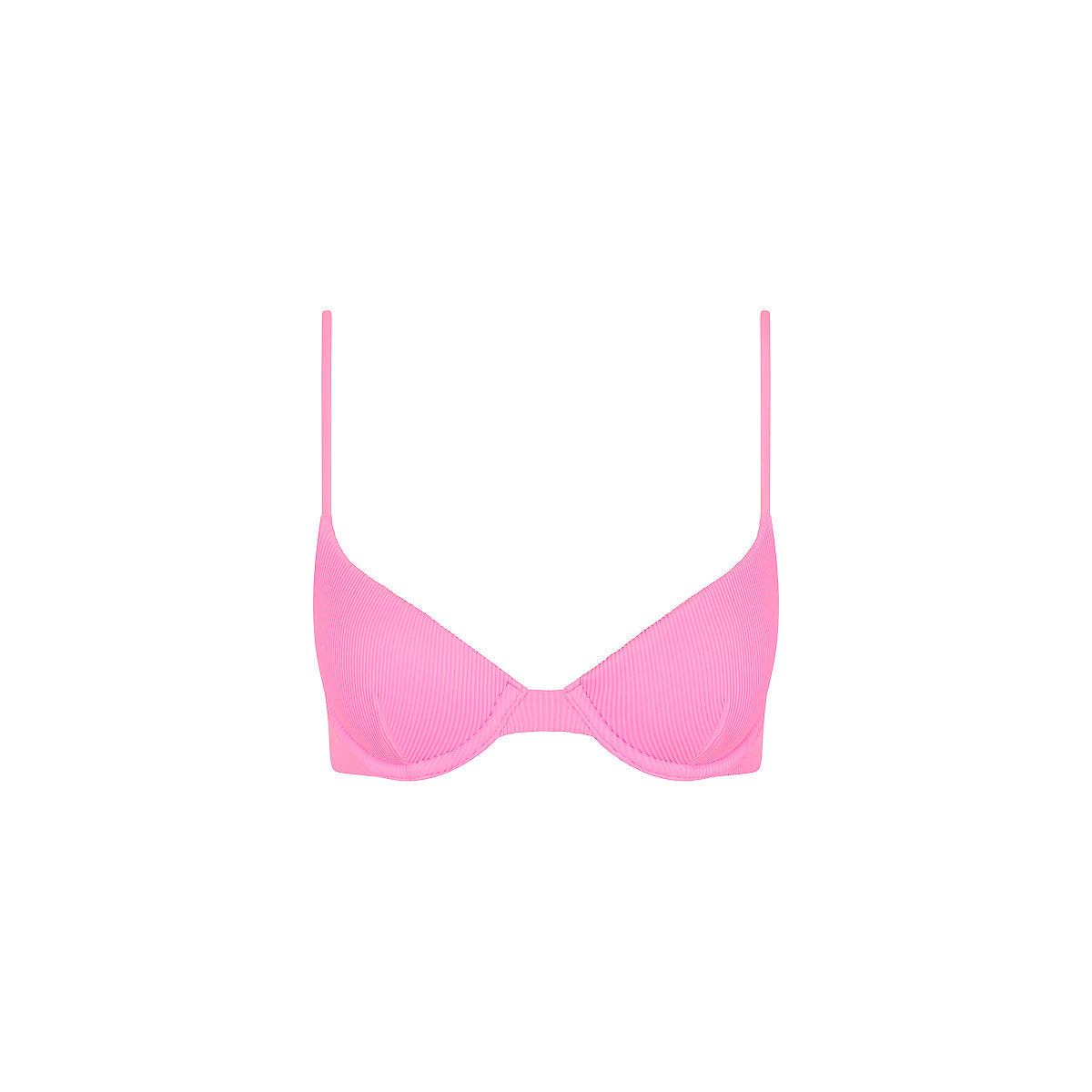 Slim Underwire Bra Bikini Top - Fairy Floss