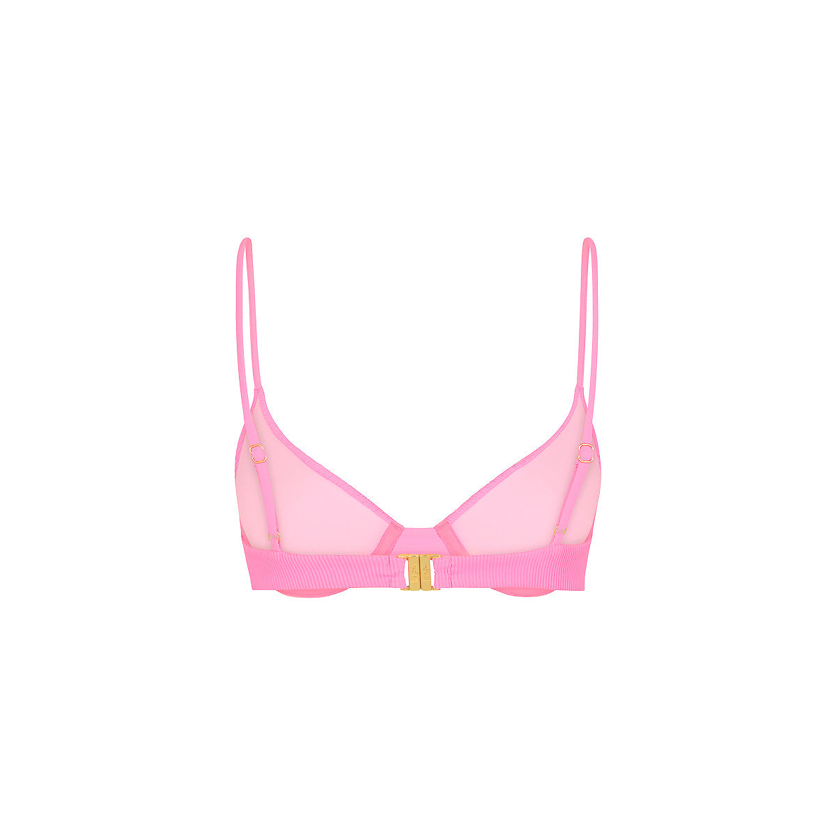Slim Underwire Bra Bikini Top - Fairy Floss