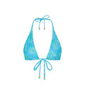 Front Tie Halter Bikini Top - Stargaze